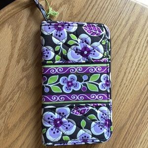 Vera Bradley accordion wallet